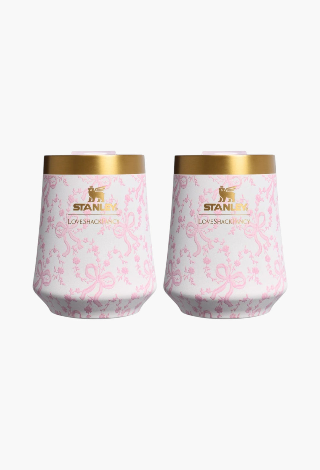 Stanley 1913 x LoveShackFancy Holiday The Reserve Wine Tumbler Set | 11 OZ (2-pack)
