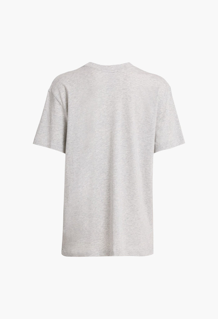 Cotton Blend Boyfriend T-Shirt - GLAM MODA