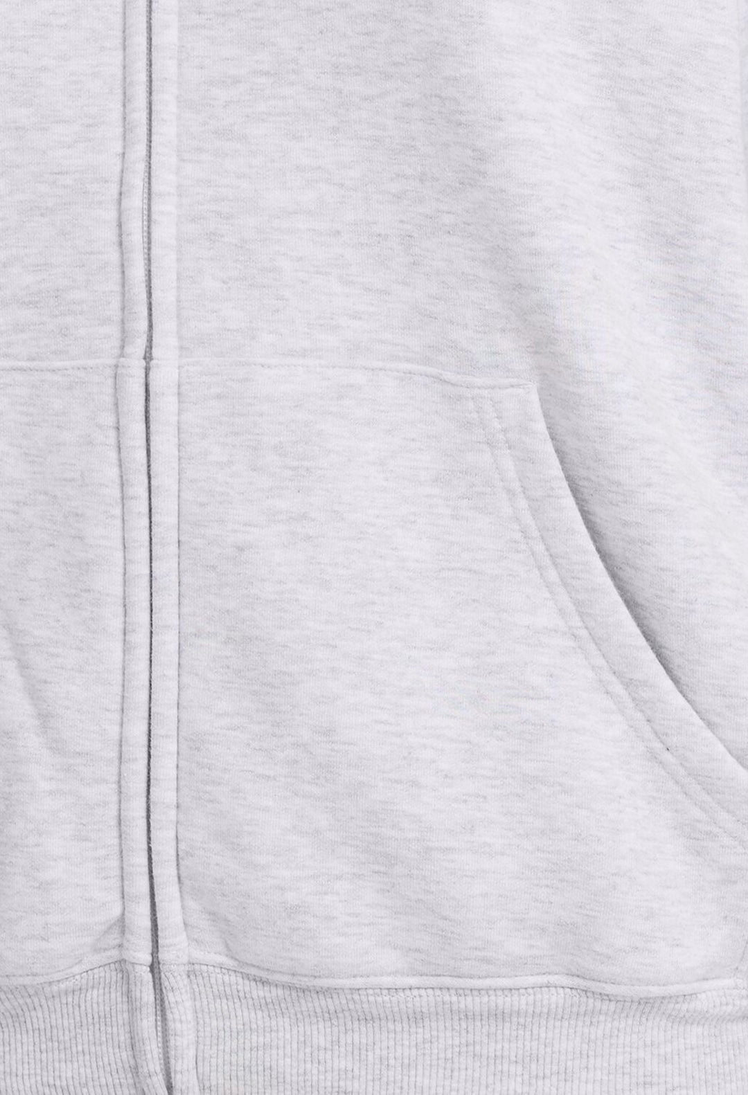 Cotton Blend Classic Zip-Up Hoodie - GLAM MODA