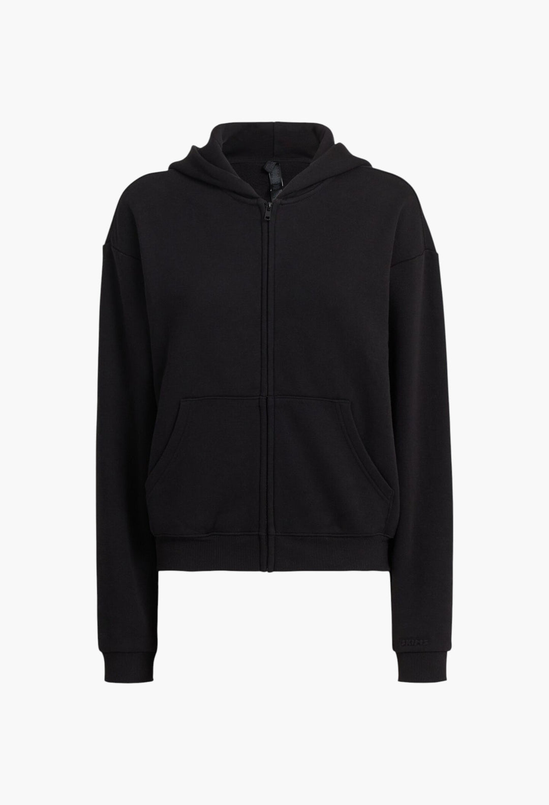 Cotton Blend Classic Zip-Up Hoodie - GLAM MODA