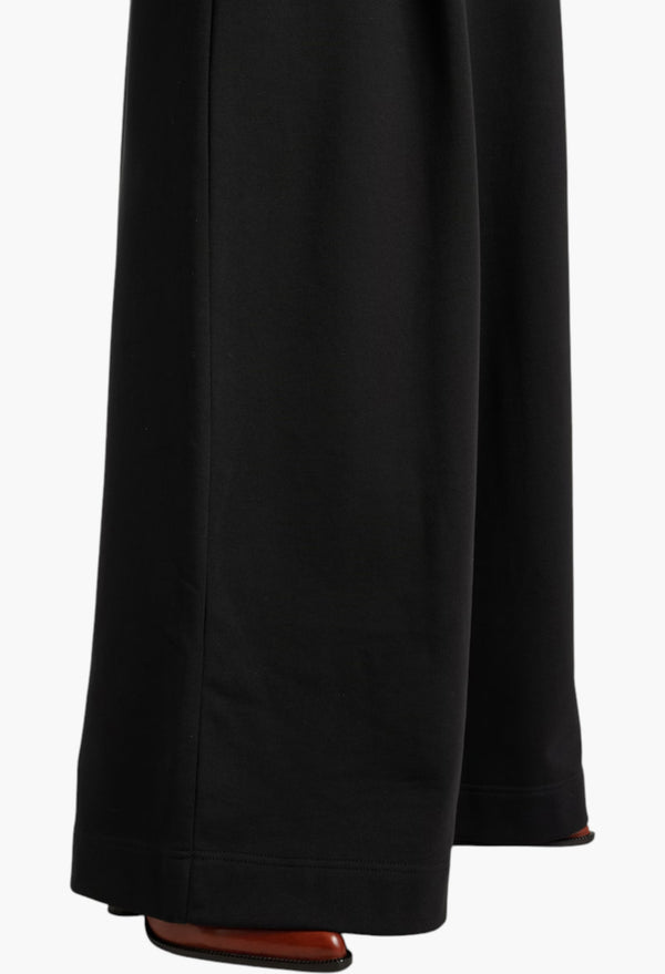 Cotton Wide-Leg Pants