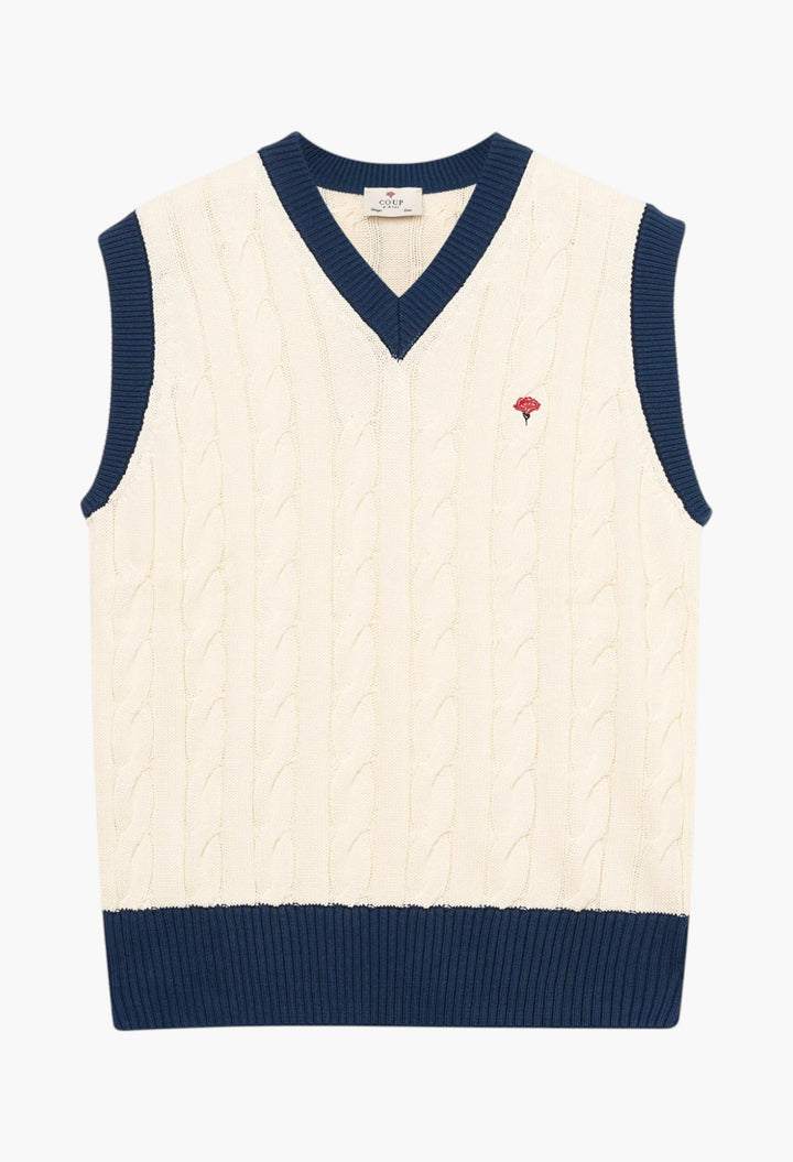 Coup Vest – Off White - GLAM MODA