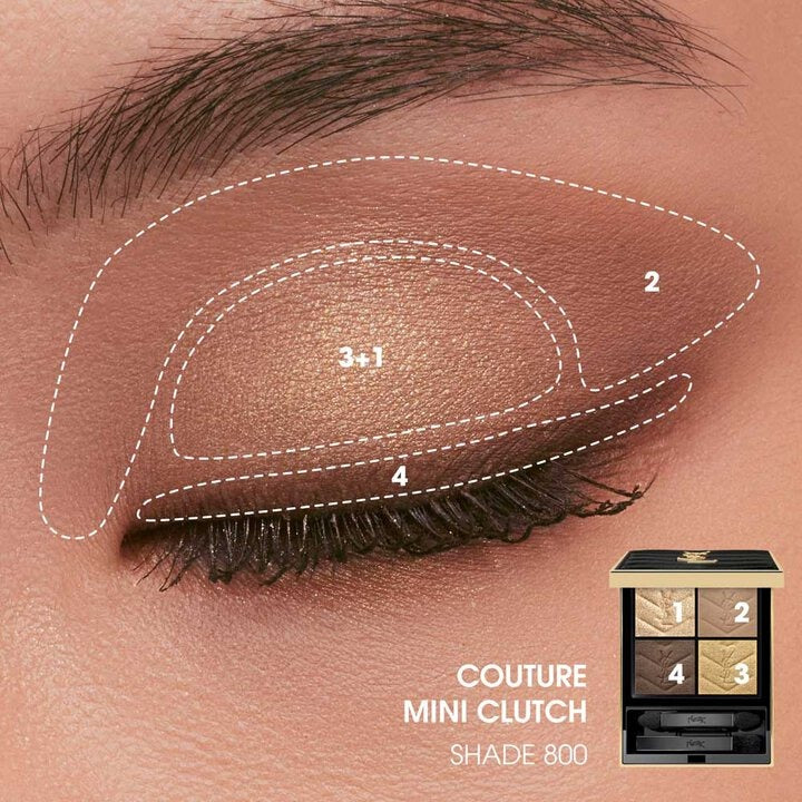 Couture Mini Clutch Eyeshadow Palette – Luxury Pigment-Rich Shades