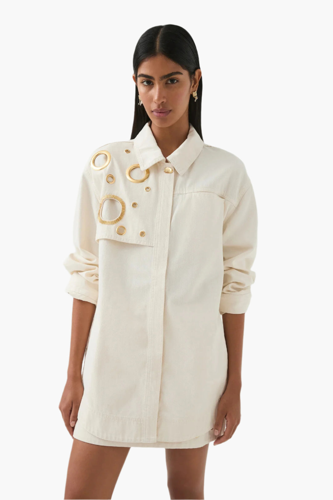 Cream - Stella Denim Shirt - GLAM MODA