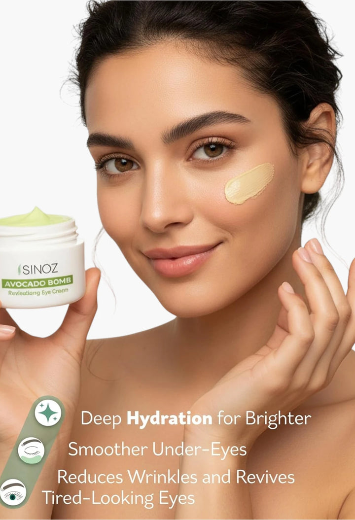 Sinoz Hydrating Eye Cream with Avocado Oil