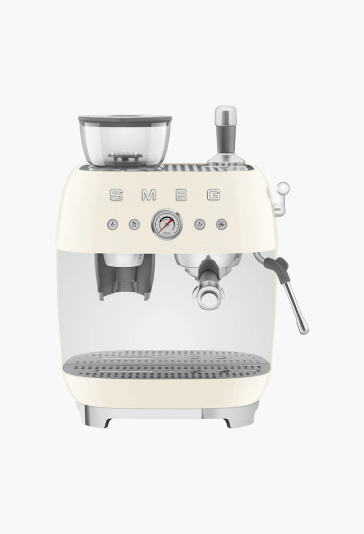 50's Style Espresso Coffee Machine With Grinder - GLAM MODA