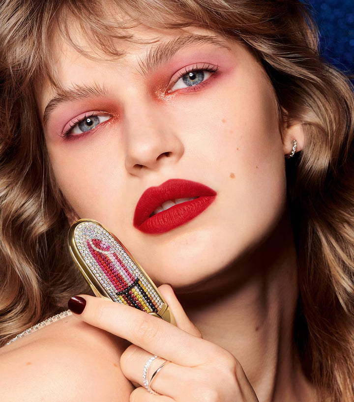 Crystal Rouge G Lipstick Case - GLAM MODA