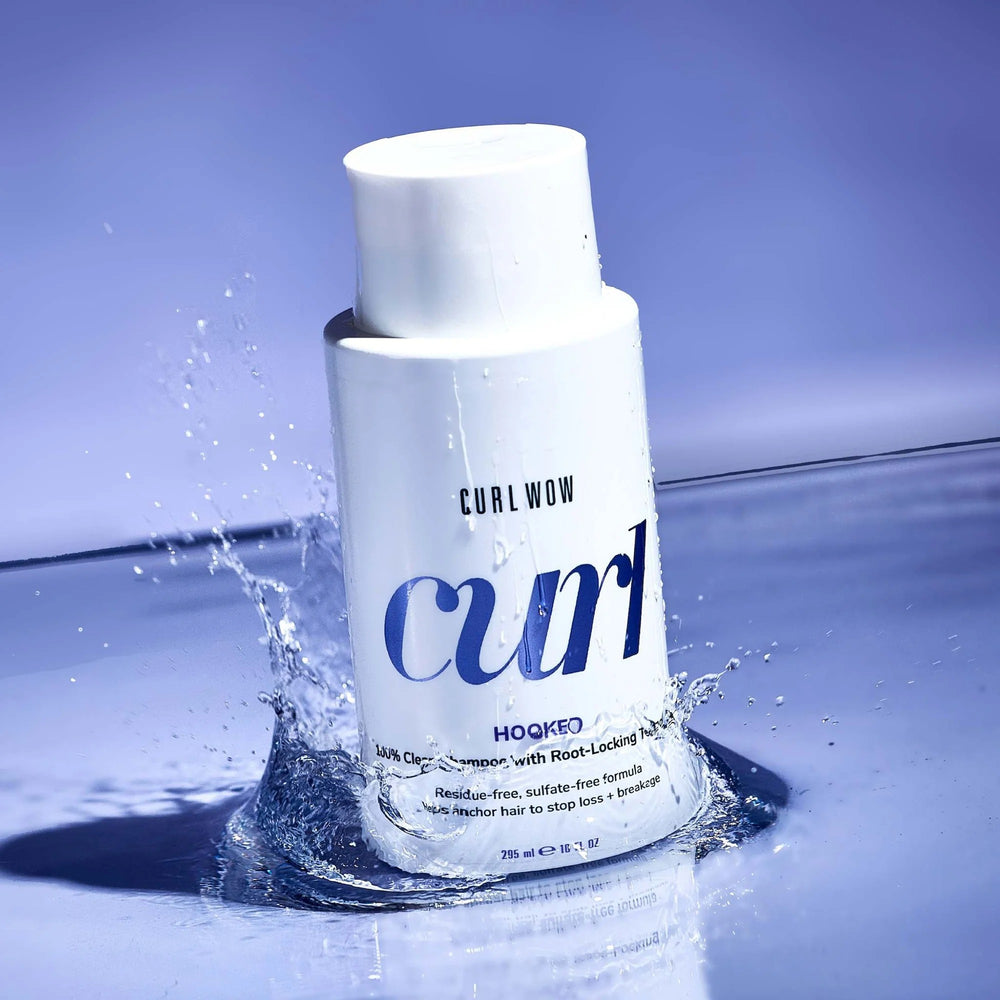 Curl Wow HOOKED 100% Clean Shampoo with Root-Locking Technology 295ml - GLAM MODA
