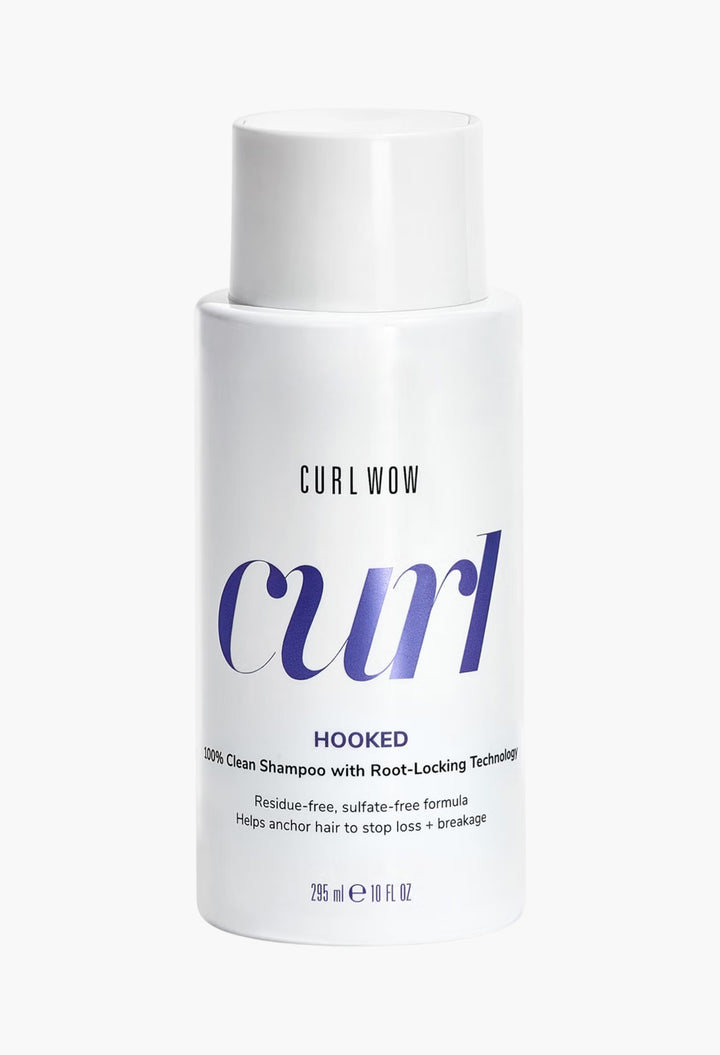 Curl Wow HOOKED 100% Clean Shampoo with Root-Locking Technology 295ml - GLAM MODA