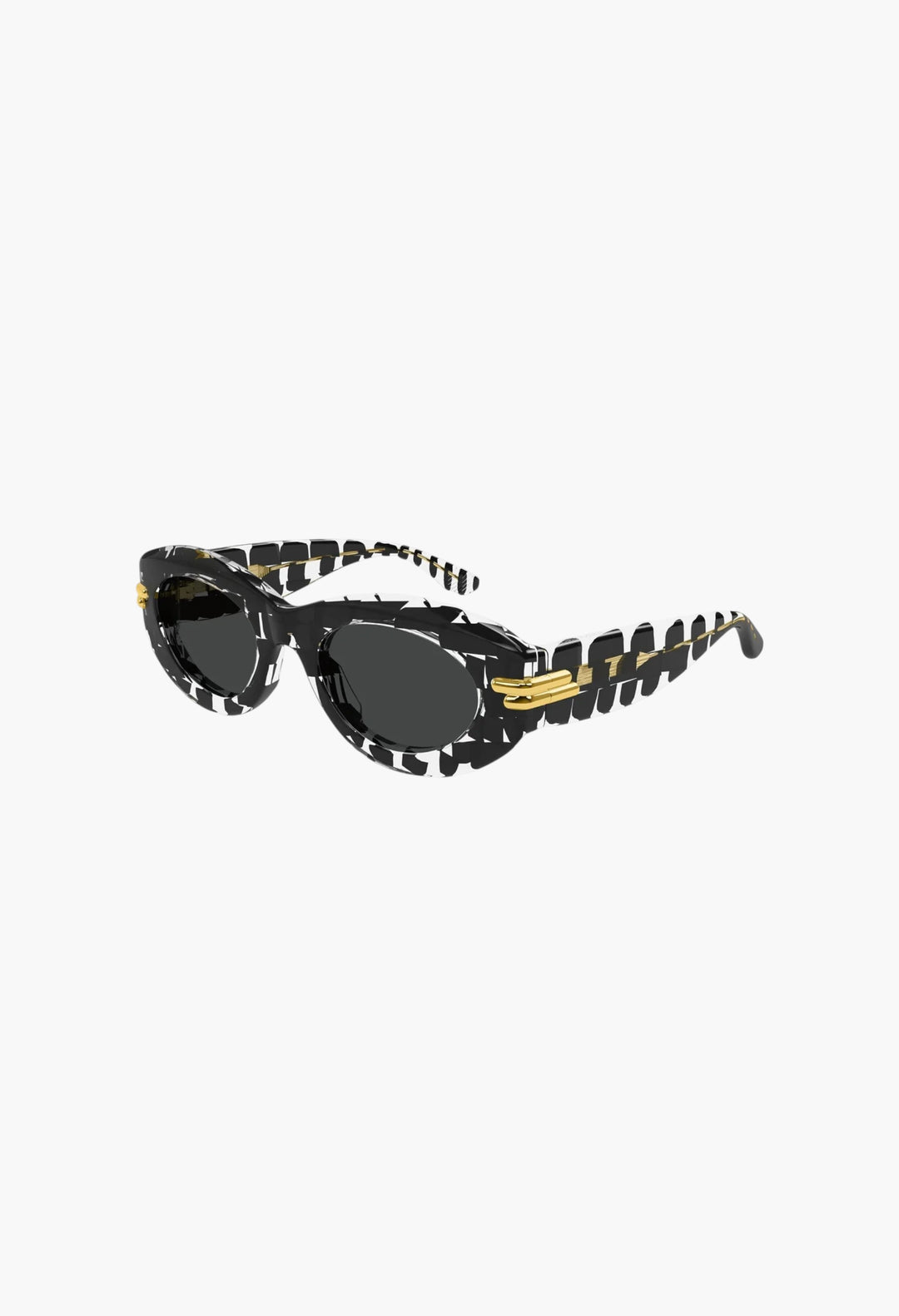 Curvy Bold Ribbon Cat-Eye Sunglasses - GLAM MODA
