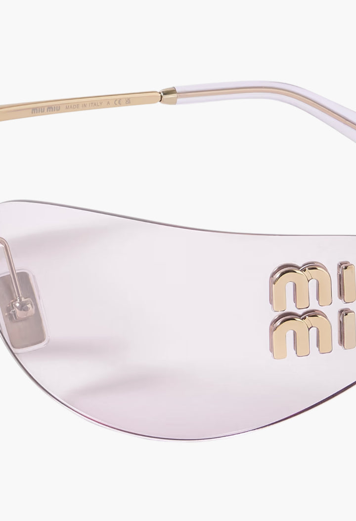 D-Frame Gold-Tone Sunglasses - GLAM MODA