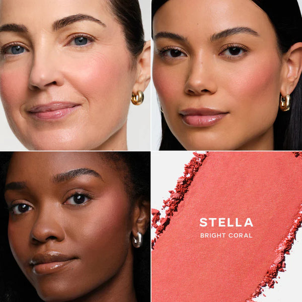 Stella Bright Coral - Supersuede™ Baked Powder Blush