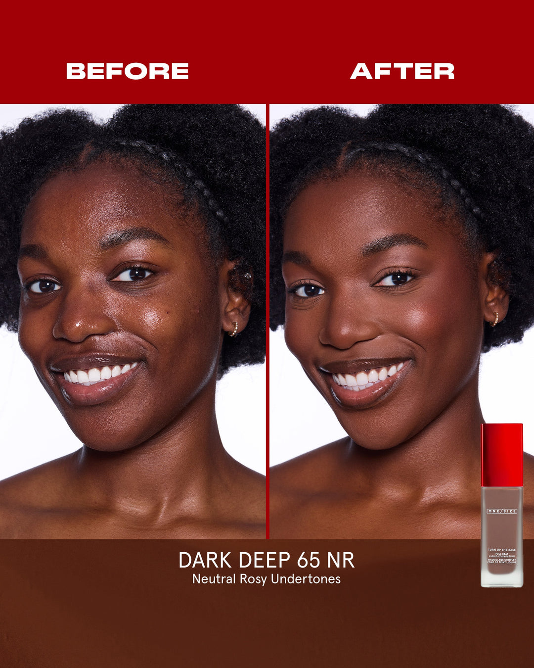 ONE/SIZE TURN UP THE BASE Full Beat Liquid Foundation