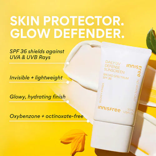 Daily UV Defense Invisible Broad Spectrum SPF 36 Sunscreen - GLAM MODA