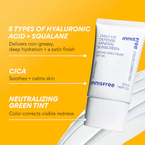 Daily UV Defense Mineral Sunscreen Broad Spectrum SPF 45 - GLAM MODA