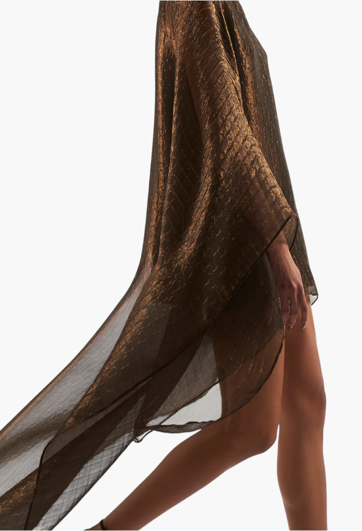 Dallas Kaftan In Bronze - GLAM MODA