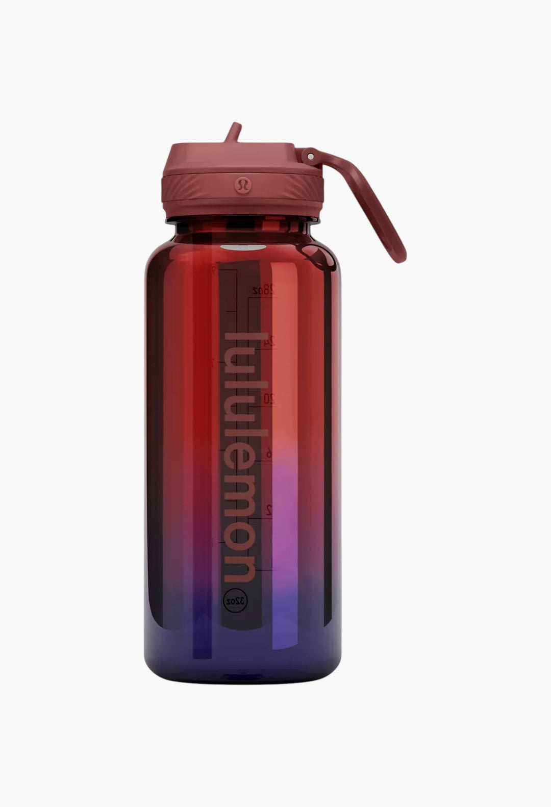 Back to Life Clear Bottle 32oz Straw Lid - GLAM MODA