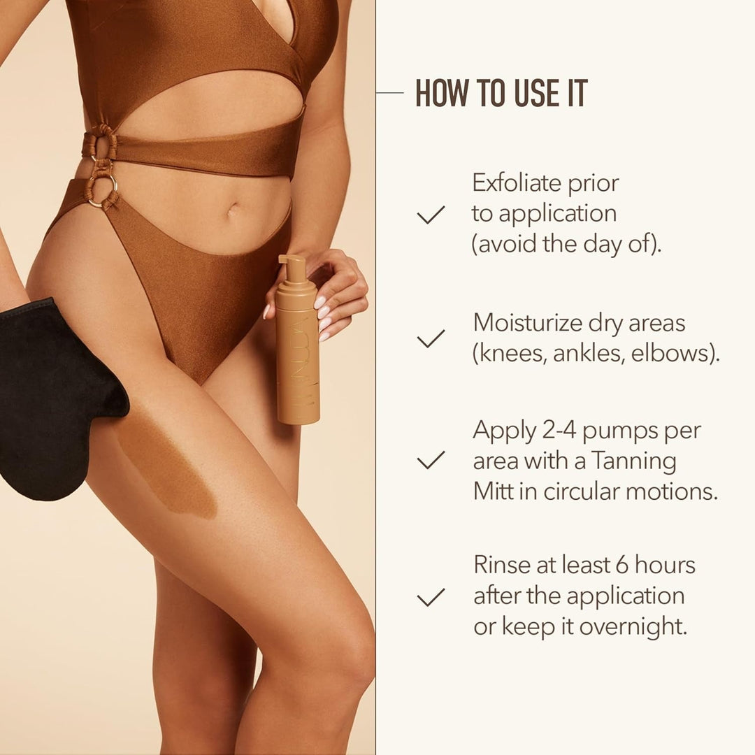 Dark - Self Tanning Mousse - GLAM MODA