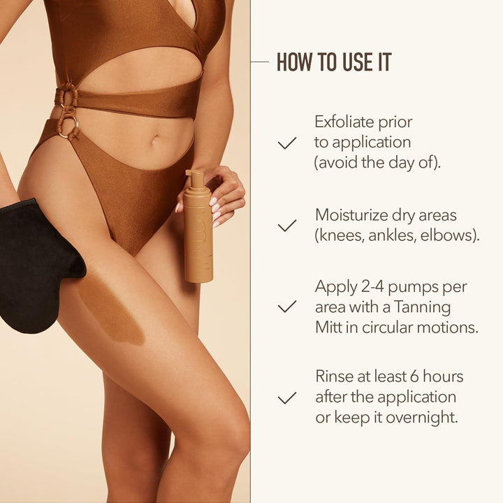 Dark - Self Tanning Mousse - GLAM MODA