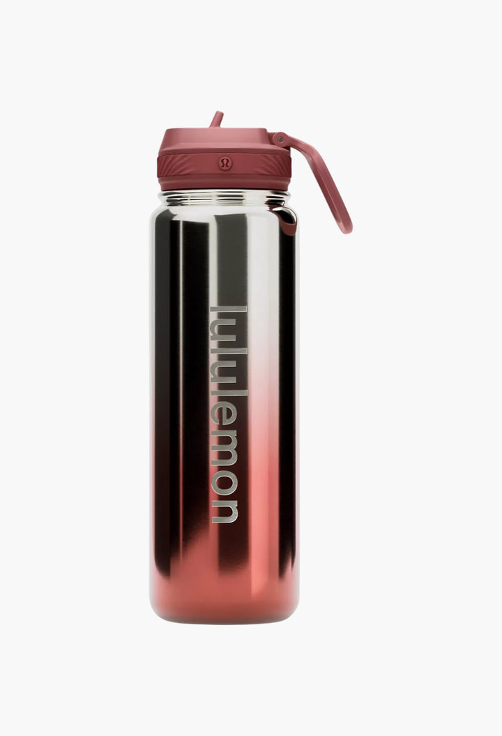 Back To Life Sport Bottle 24oz Straw Lid Shine - GLAM MODA