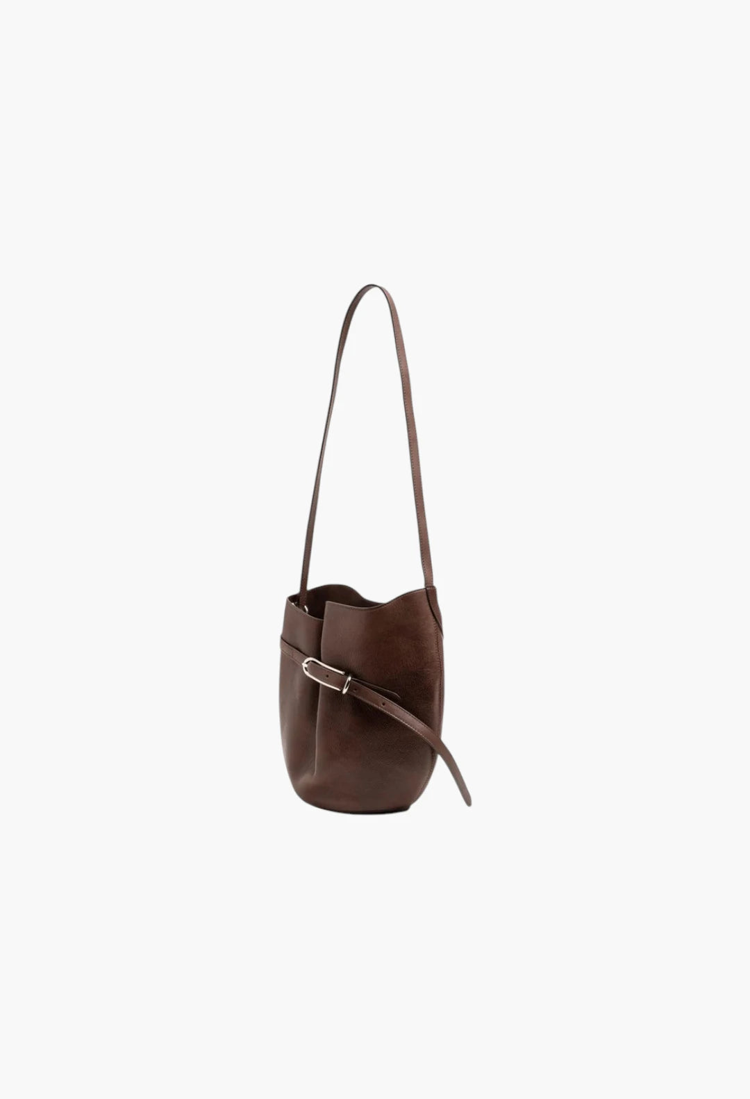 Belted Bucket Bag