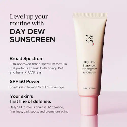 Day Dew Sunscreen Lightweight SPF 50 - GLAM MODA