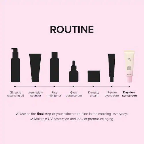 Day Dew Sunscreen Lightweight SPF 50 - GLAM MODA