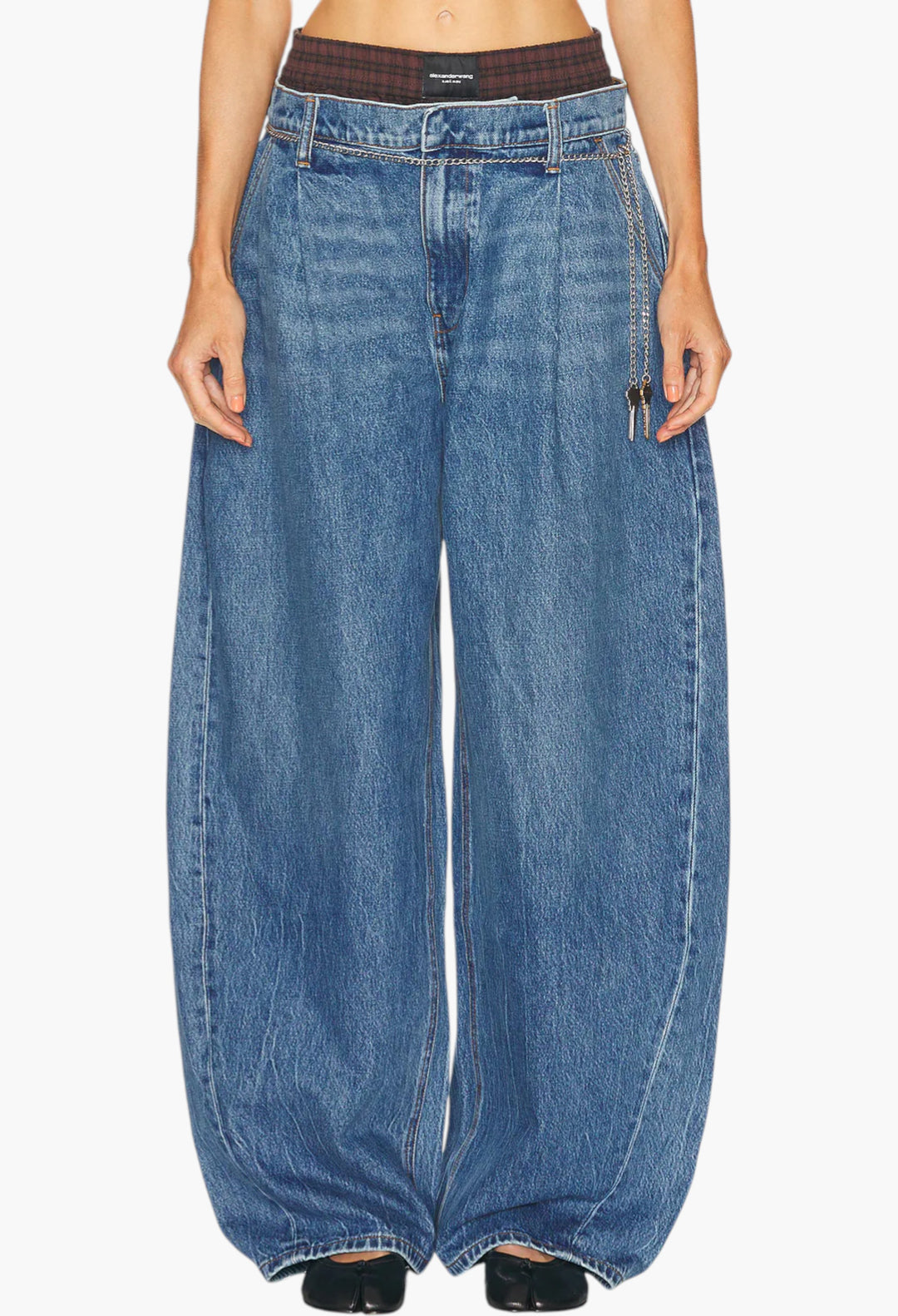 Deep Blue - Prestyled Pleated Wide Leg - GLAM MODA