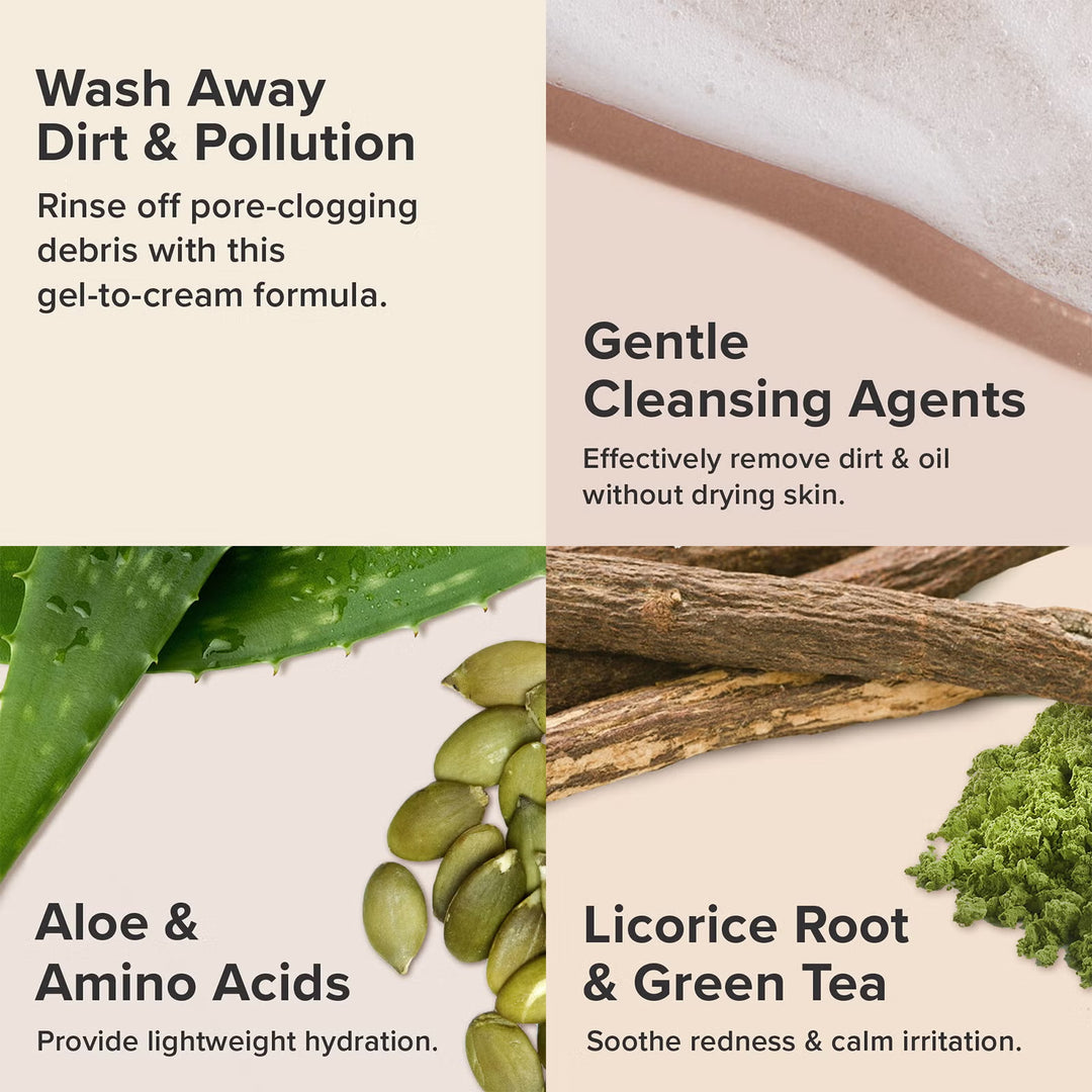 Defense Hydrating Gel-To-Cream Cleanser - GLAM MODA