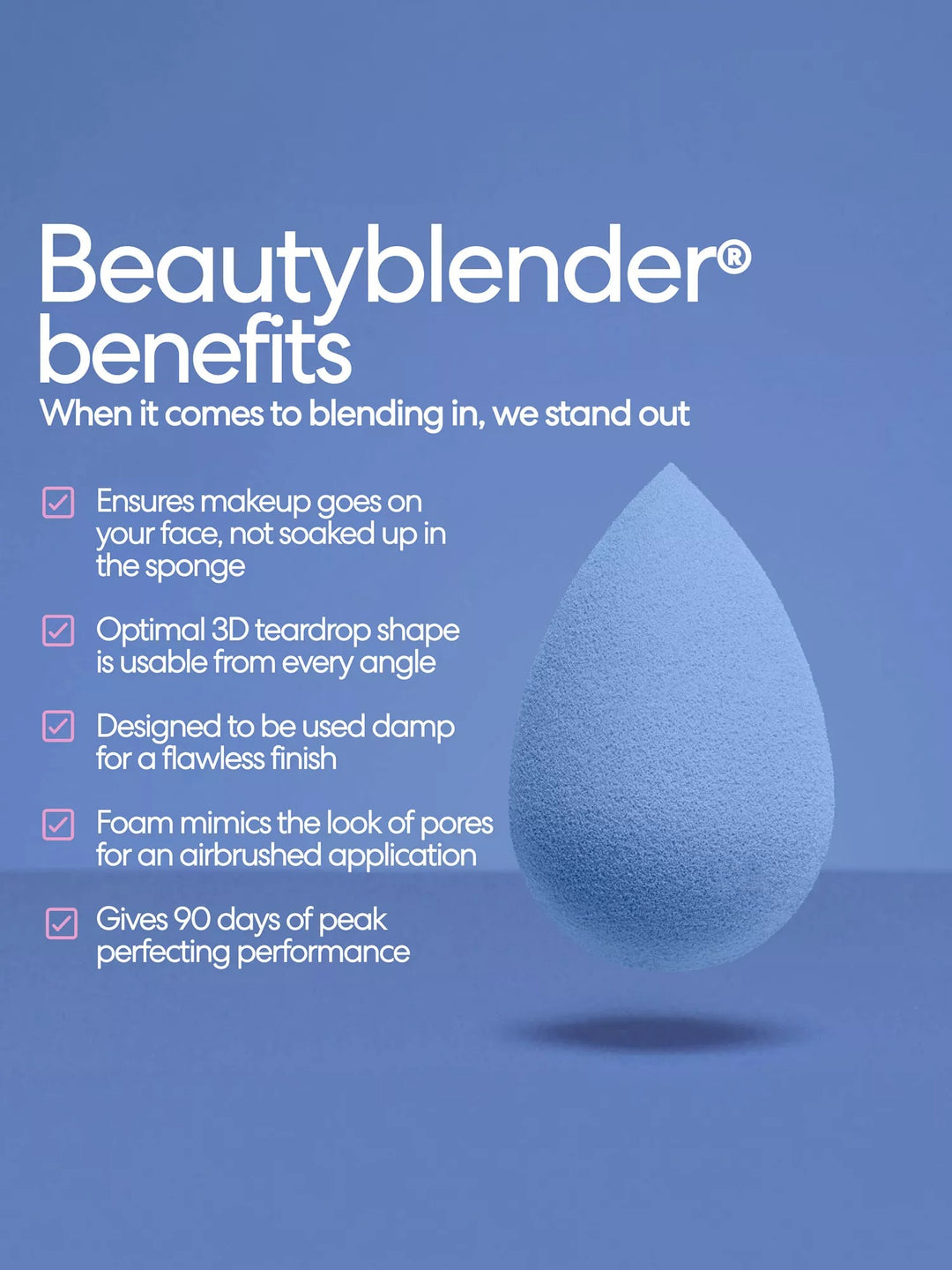Denim Beautyblender Make-Up Sponge - GLAM MODA