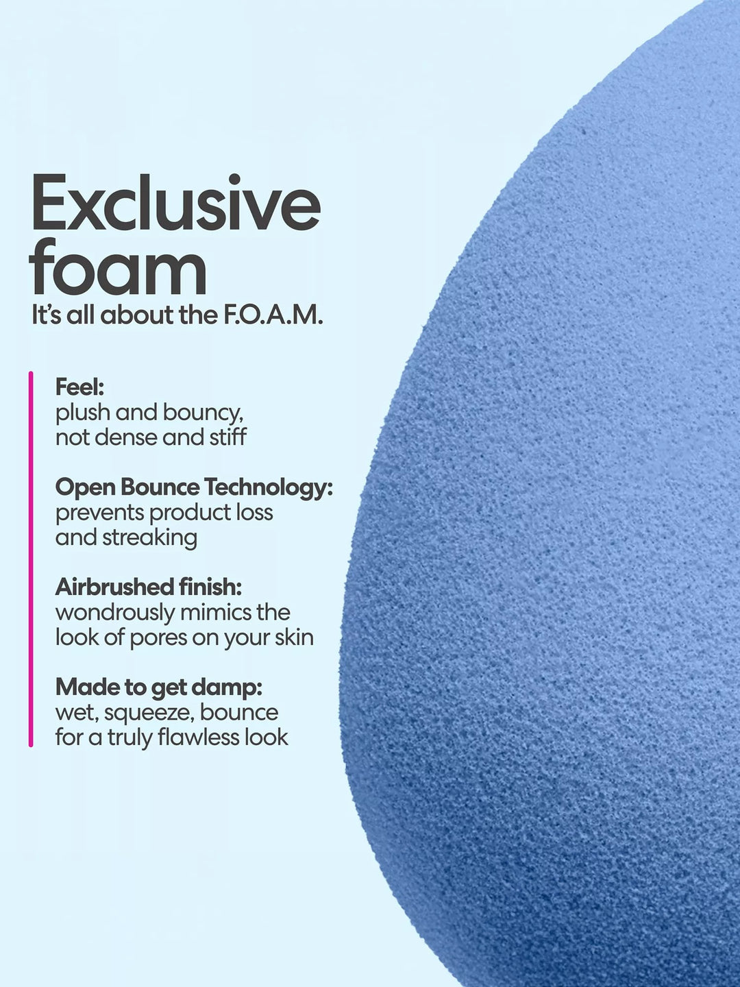 Denim Beautyblender Make-Up Sponge - GLAM MODA