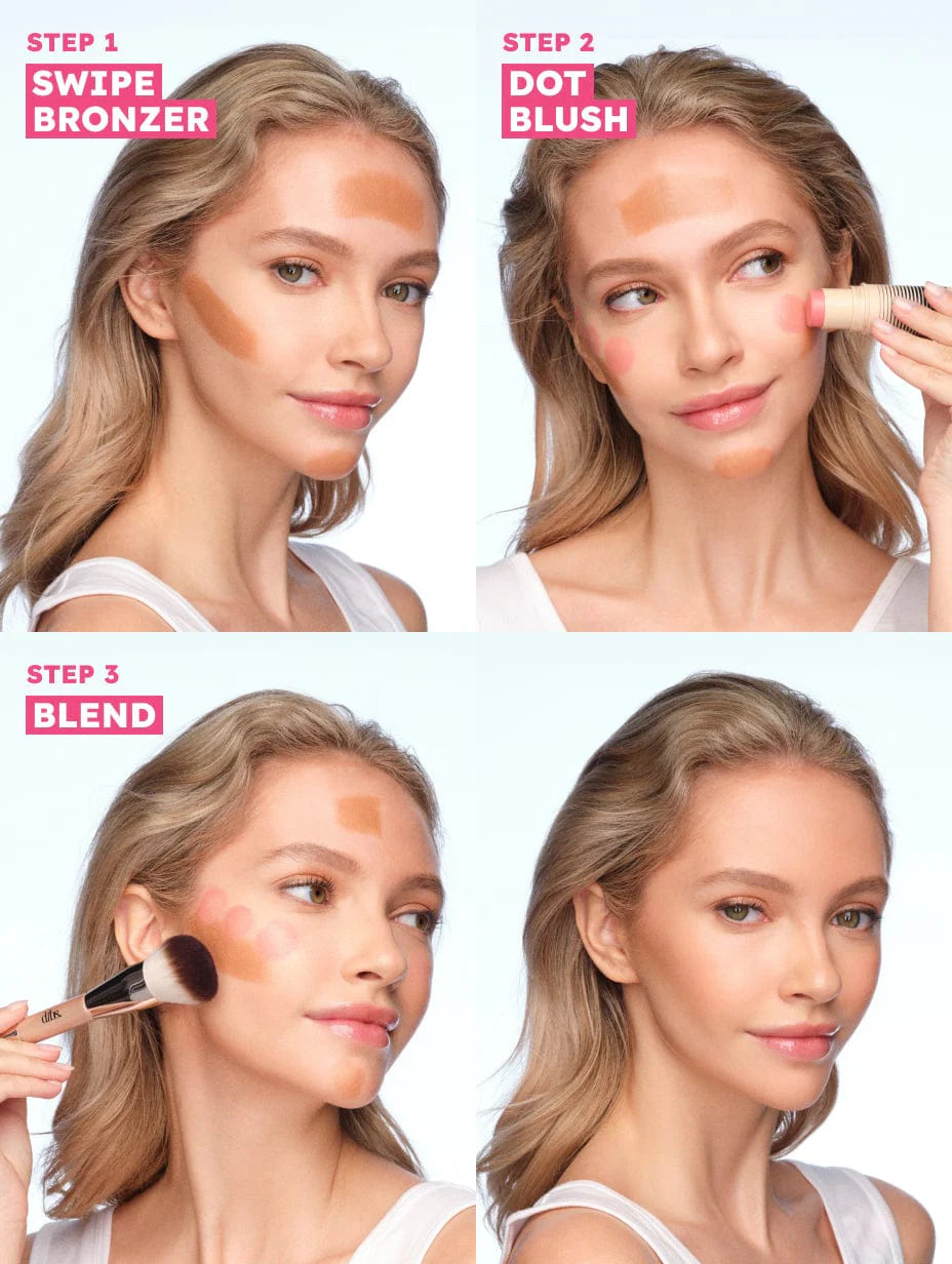 Desert Island Duo - Blush / Bronzer Stick - GLAM MODA