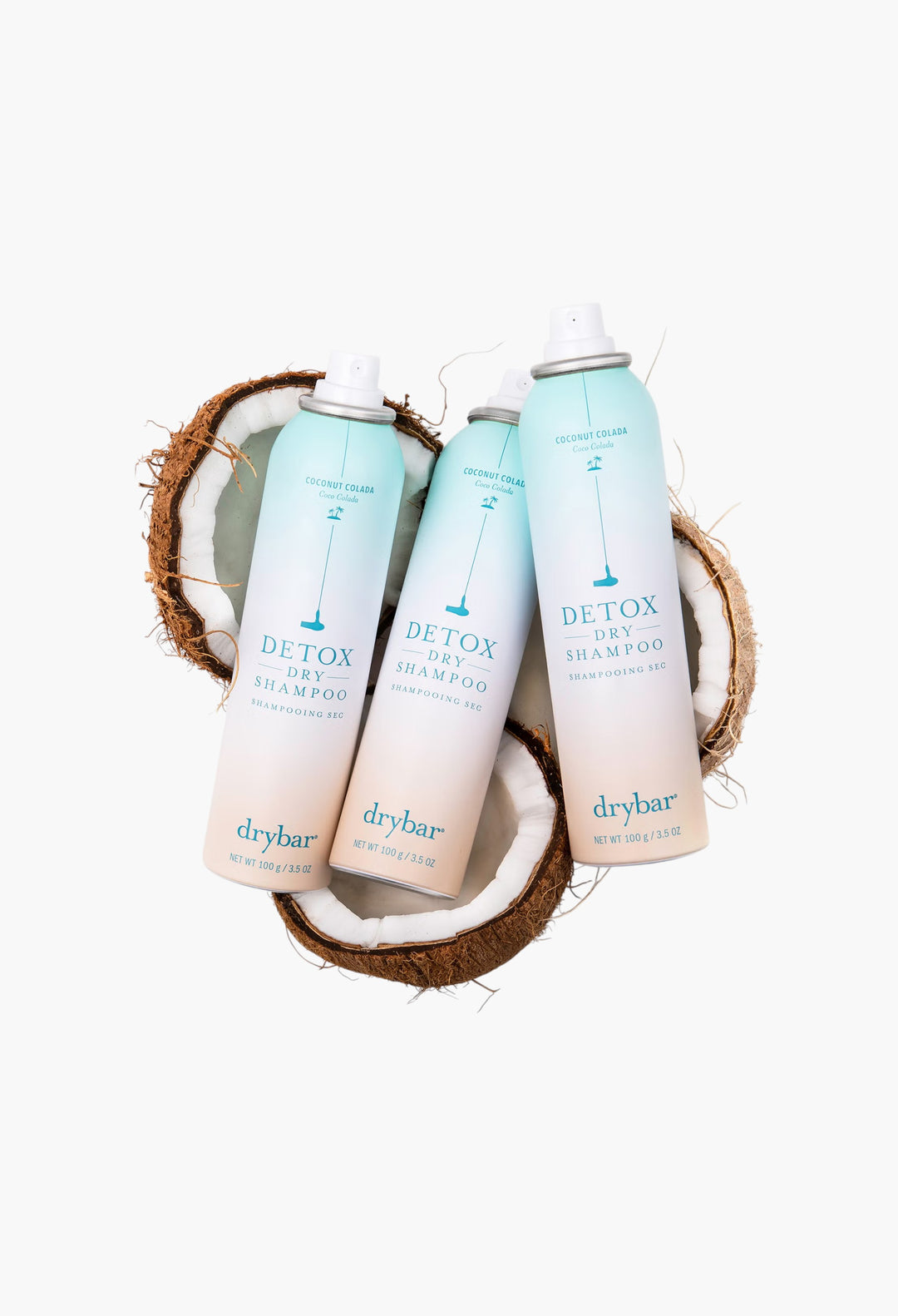 Detox Dry Shampoo Coconut Colada Scent - GLAM MODA