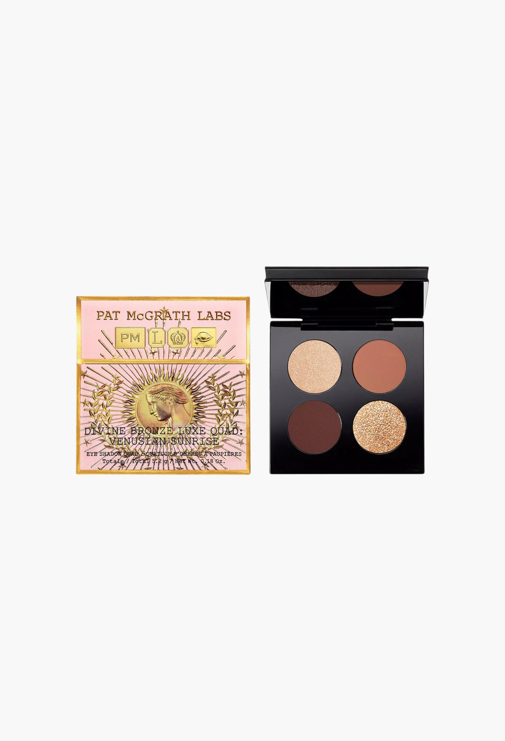 Divine Bronze Luxe Quad Eyeshadow Palette 5.2g - GLAM MODA