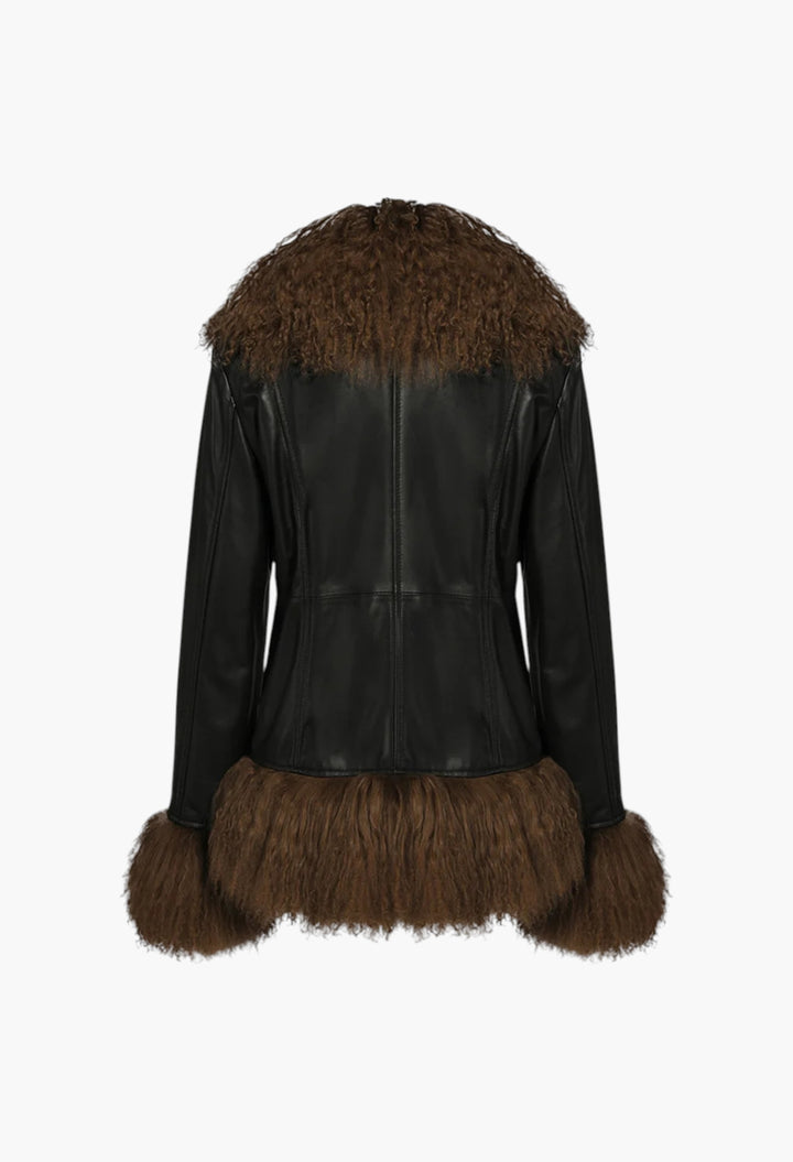 Dorothy Leather Coat - GLAM MODA