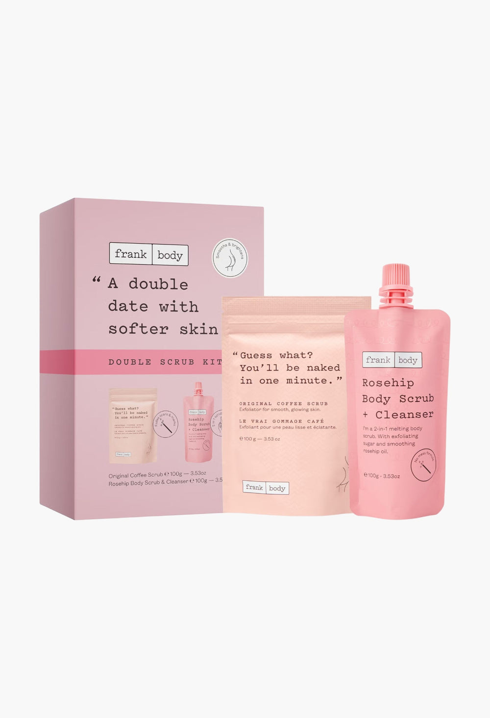 Double Scrub Kit - GLAM MODA