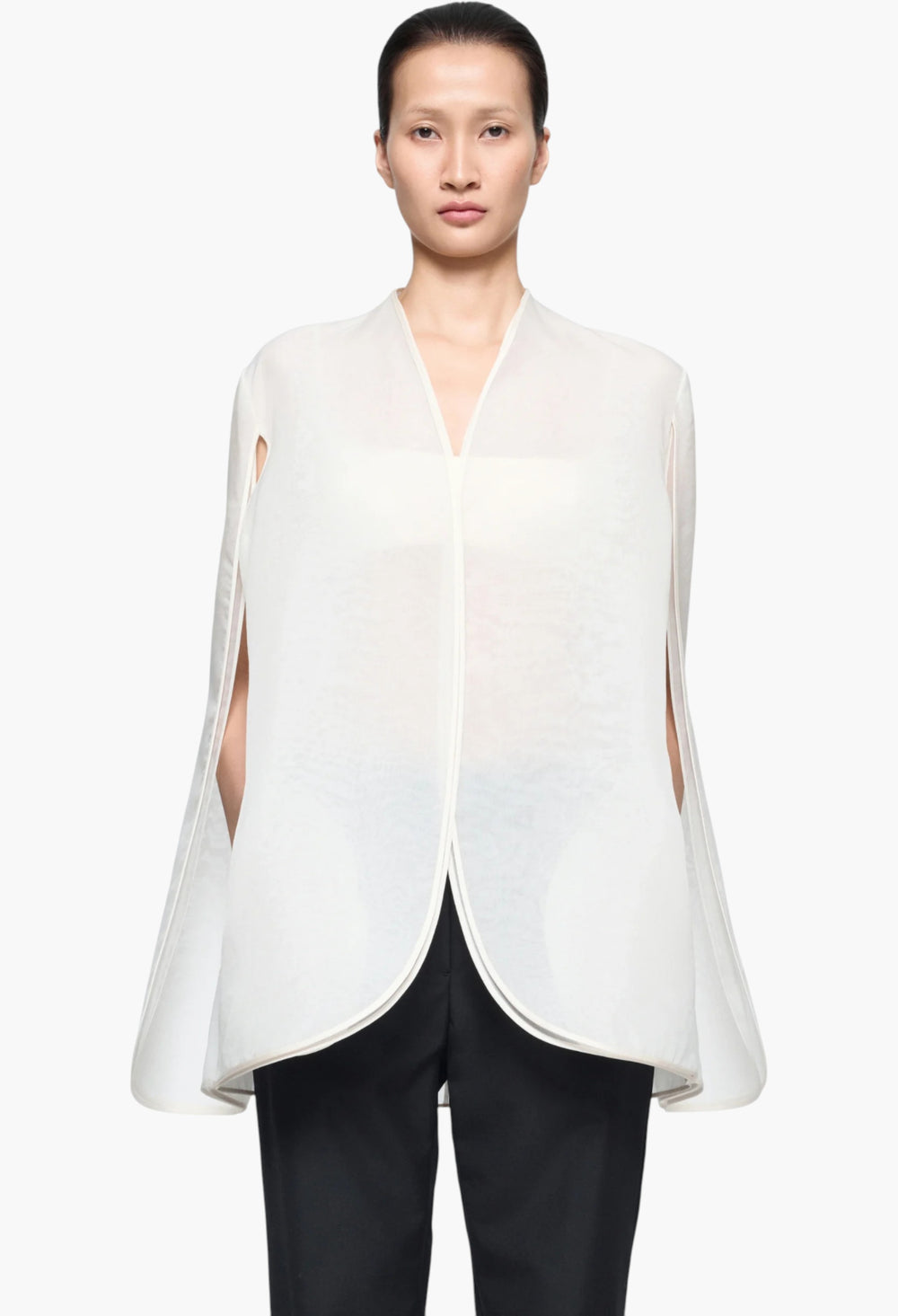 Dover Jacket in Organza Silk - GLAM MODA