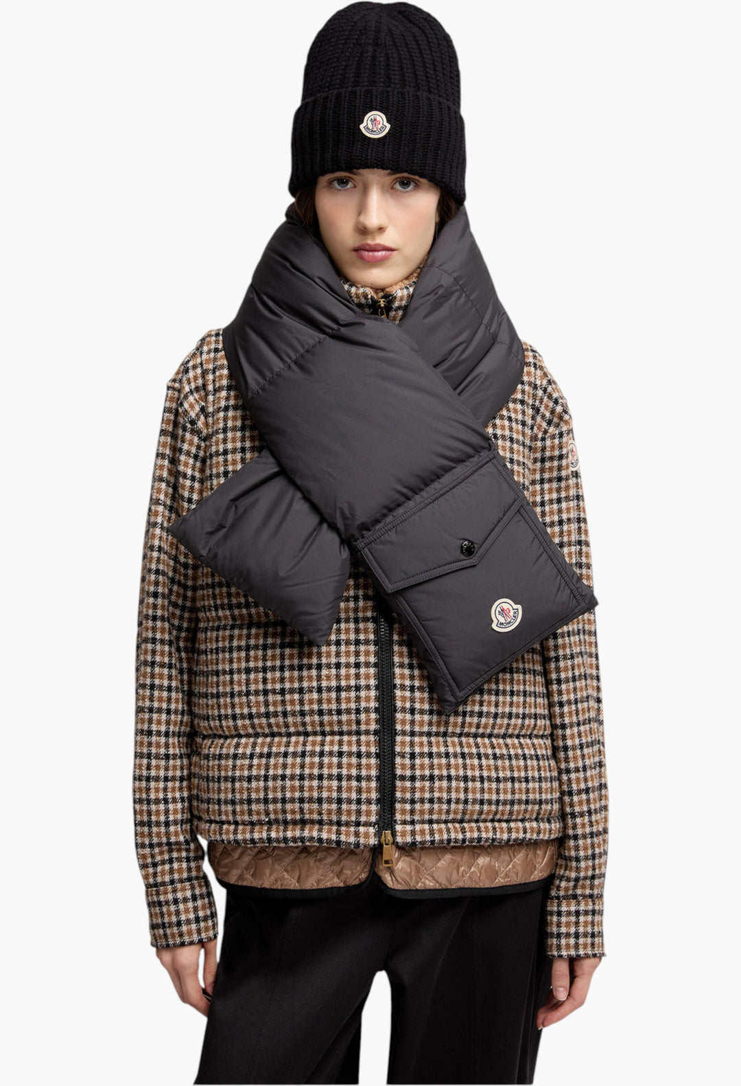 Down Packable Scarf - GLAM MODA