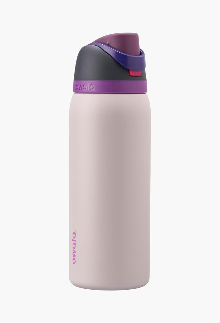 Owala FreeSip Insulated Stainless Steel Water Bottle with Straw for Sports and Travel, BPA-Free Sports Water Bottle, 32 oz - GLAM MODA