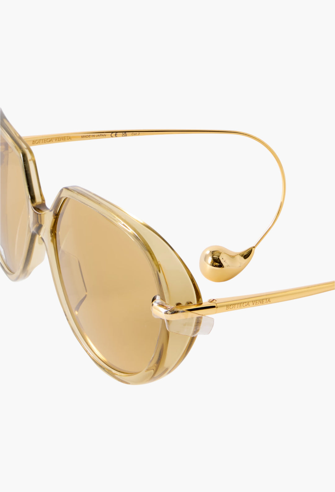 Drop Round-Frame Acetate And Gold-Tone Sunglasses - GLAM MODA