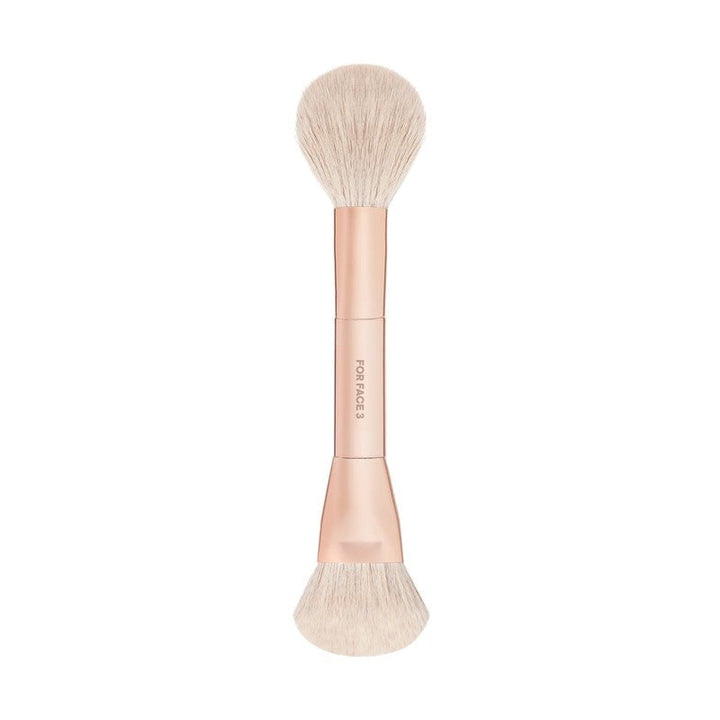 Dual-Ended Blush Brush - For Face 3 - GLAM MODA
