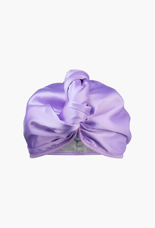 Lilac Grey - Dual-sided Hair Wrap