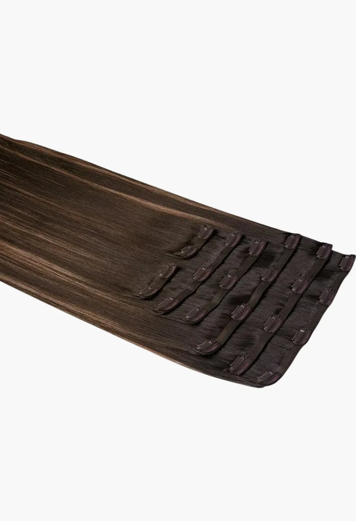 Beauty Works x Huda BARELY THERE Clip-In Extensions 20" in Dubai shade