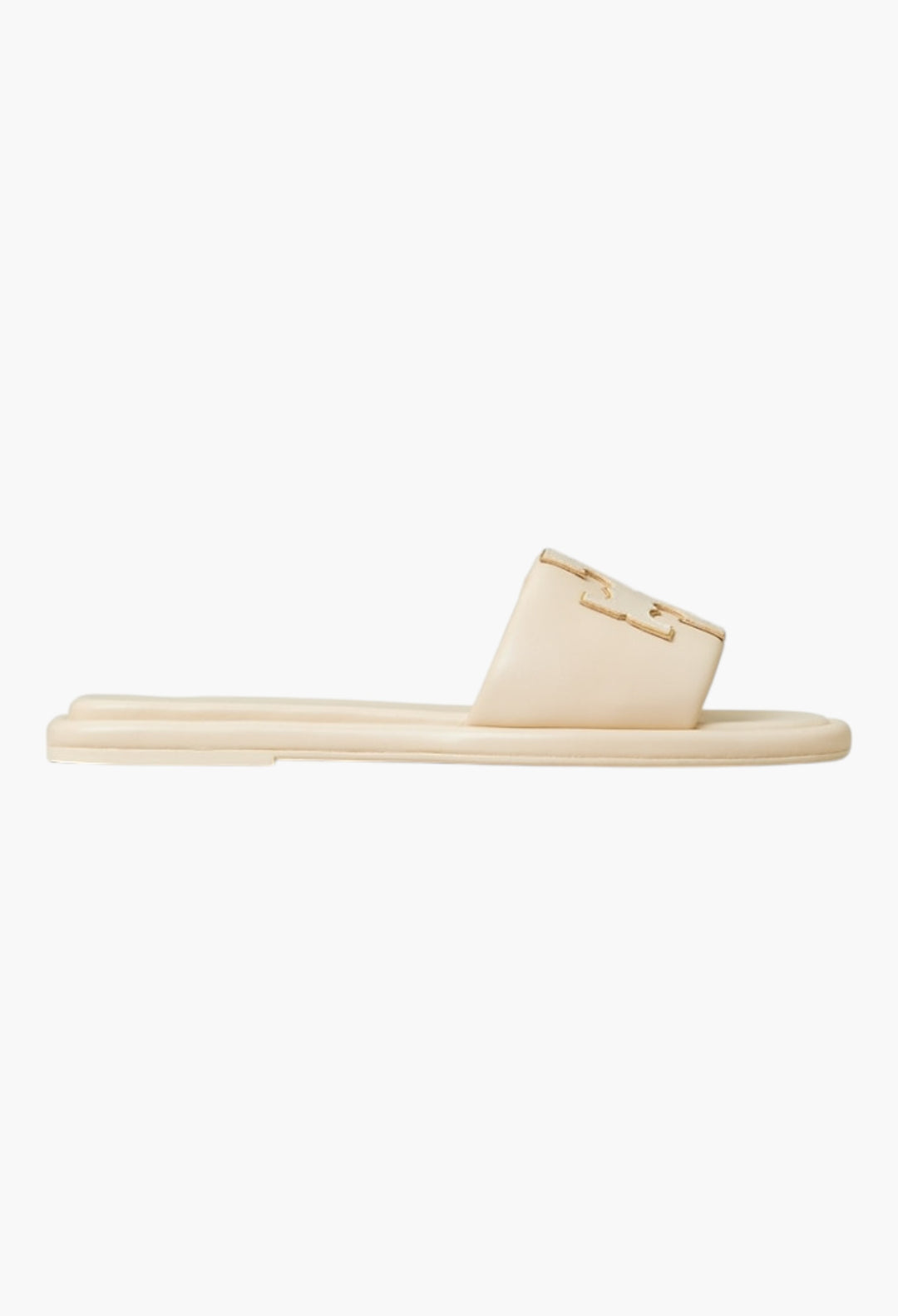Dulce De Leche/Gold - Double T Sport Slide - GLAM MODA