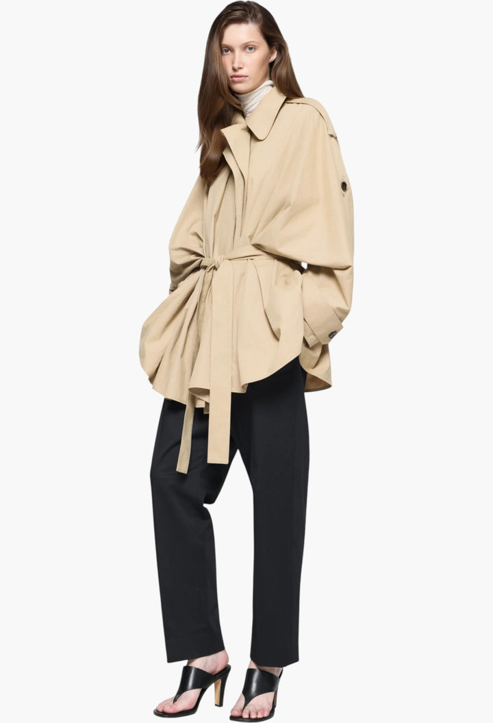 Dune Coat in Cotton - GLAM MODA