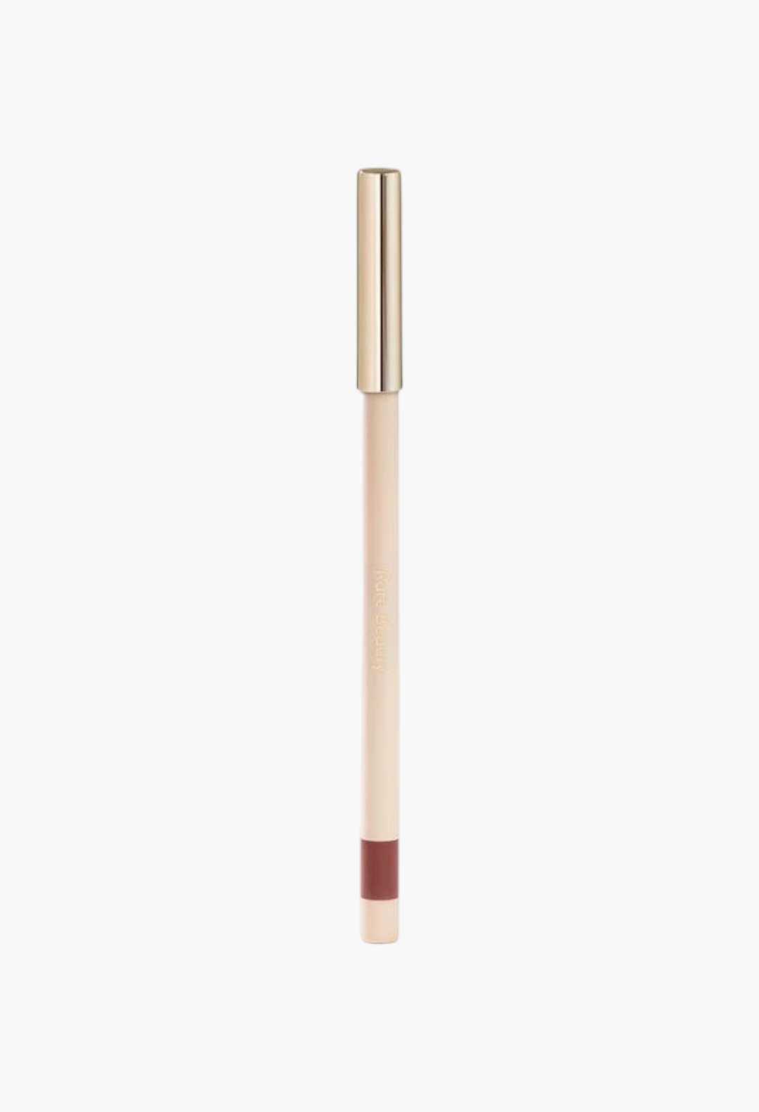 GLAM MODA Kind Words matte lip liner in a neutral shade with a gold cap and retractable tip for precise application.