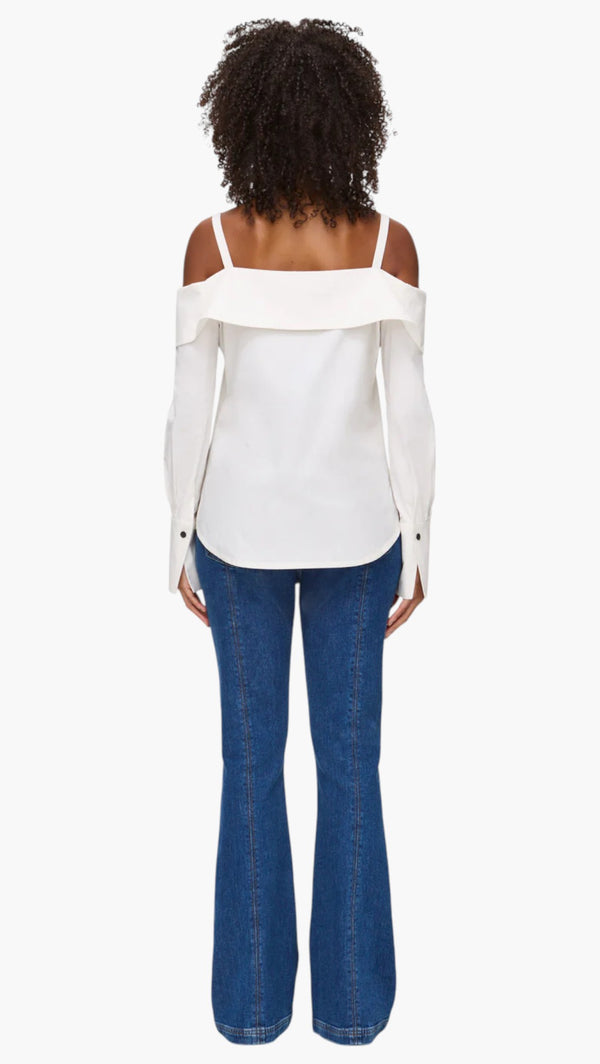 ED Everyn Bardot Poplin Shirt