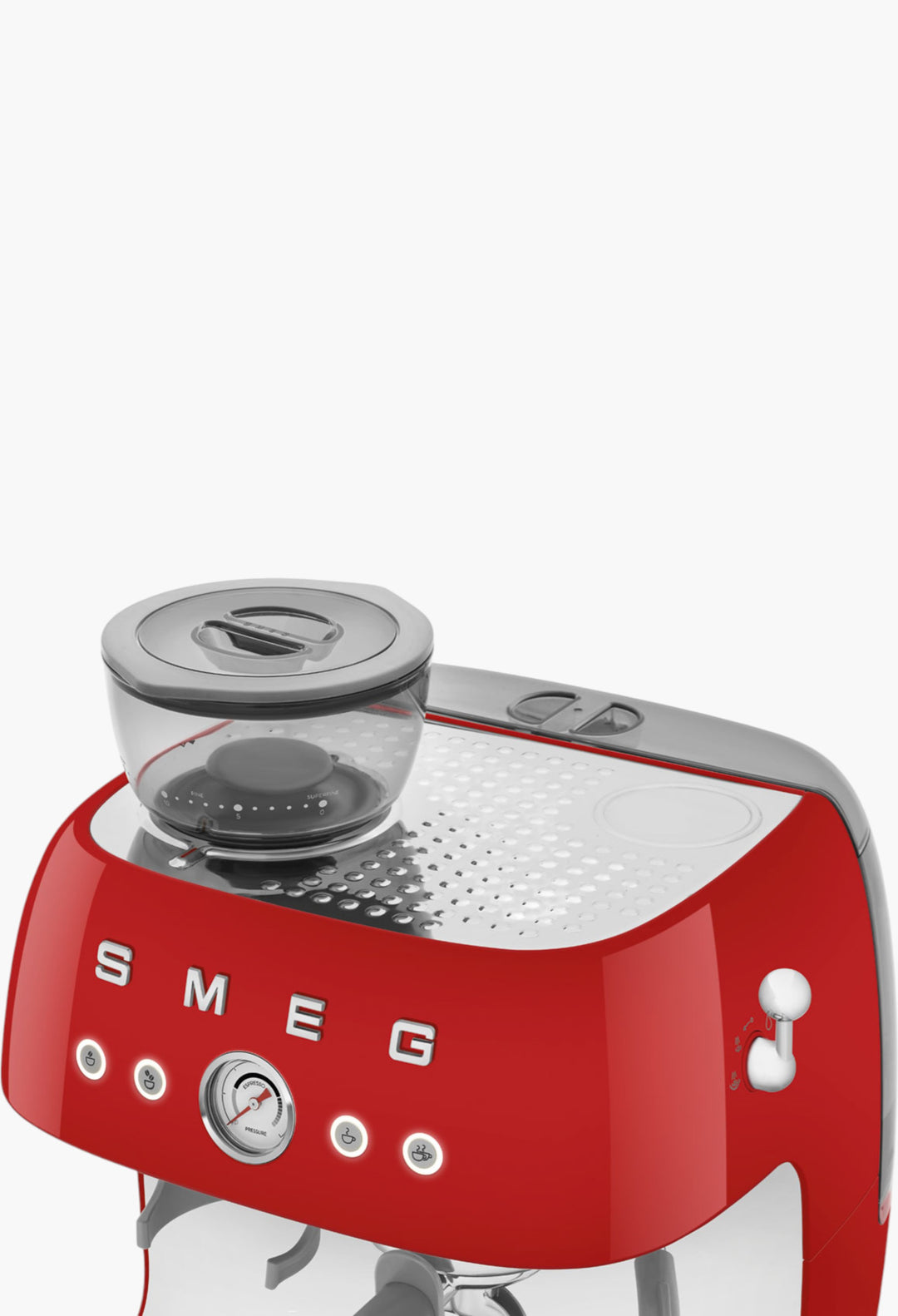 Manual Coffee Machine With Grinder - Retro-Style - GLAM MODA