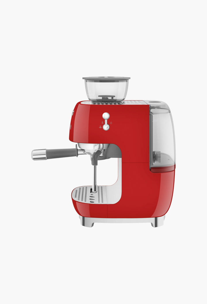 Manual Coffee Machine With Grinder - Retro-Style - GLAM MODA