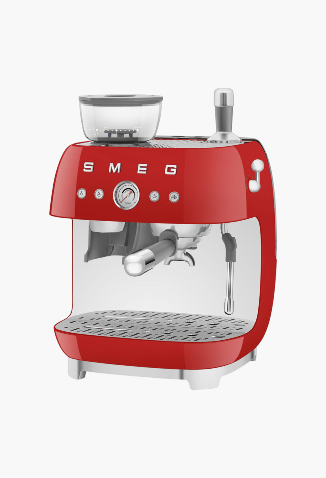 Manual Coffee Machine With Grinder - Retro-Style - GLAM MODA